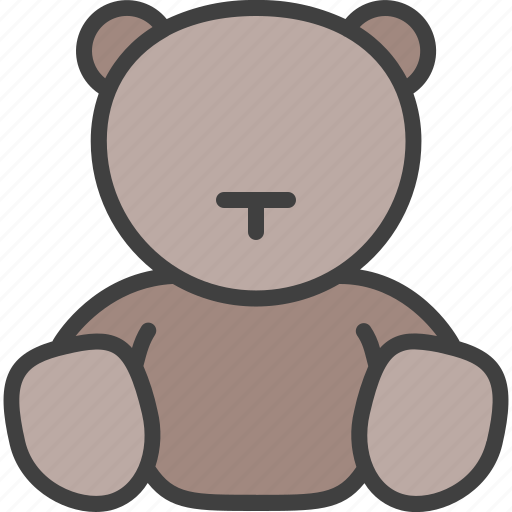 Bear, child, kids, plush, teddy, toy icon - Download on Iconfinder