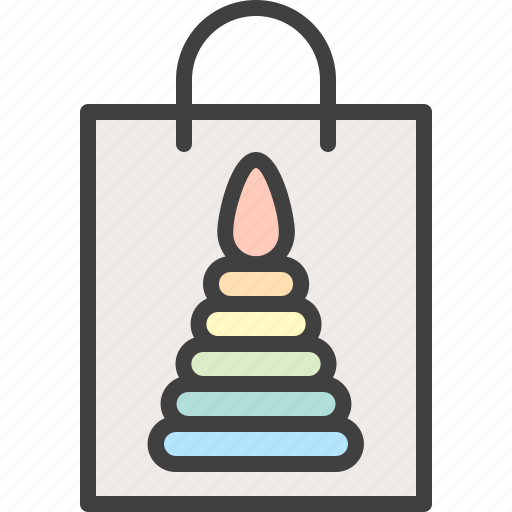 Baby, buy, package, present, shop, toy icon - Download on Iconfinder
