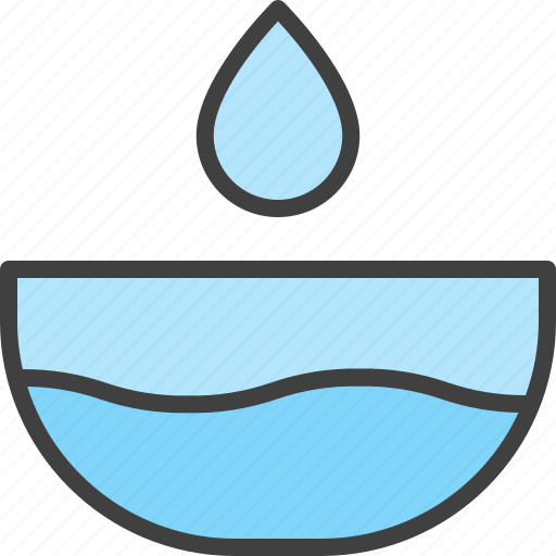 Add water, cooking, eat, liquid, plate, water icon - Download on Iconfinder