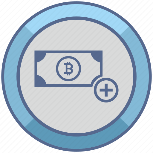 Account, add, bitcoin, create, money, value icon - Download on Iconfinder