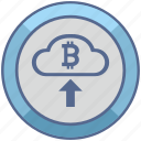 bitcoin, blockchain, cash, cloud, in, money, transfer