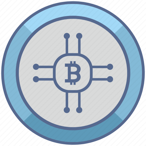 Bitcoin, chip, chipset, money icon - Download on Iconfinder
