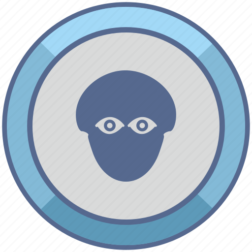 Biometry, eye, head, man, person, view icon - Download on Iconfinder