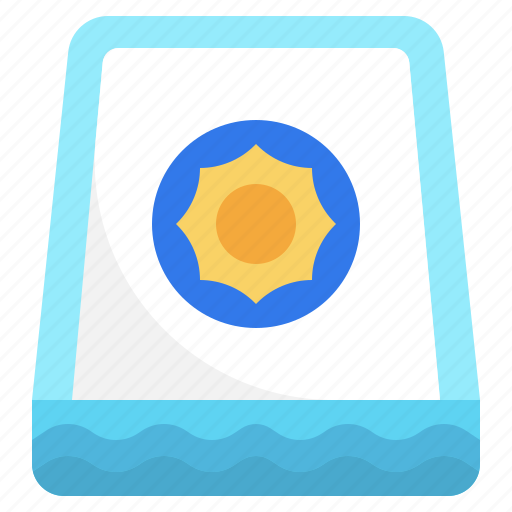 Warm, shapes, furniture, mattress, bed icon - Download on Iconfinder