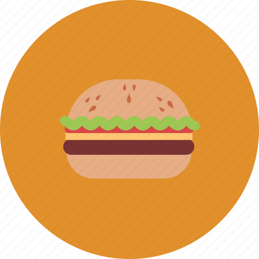 Burger, fast, food, hamburger, meal, salad, tomato icon - Download on Iconfinder