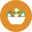 broccoli, healthy, meal, mushroom, salad, tomato, vegetable 