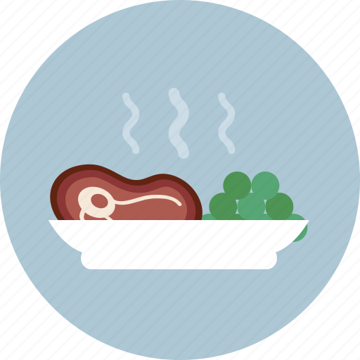 Beans, dinner, eat, food, lunch, meal, steak icon - Download on Iconfinder