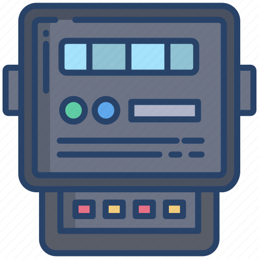 Electric, meter icon - Download on Iconfinder on Iconfinder
