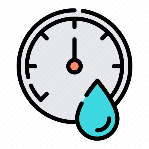 Hygrometer, humidity, moisture, psychrometer, instrument, measuring icon - Download on Iconfinder