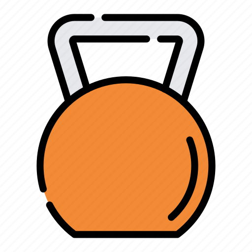 Kettlebell, weight, exercise, training, measuring, activity icon - Download on Iconfinder