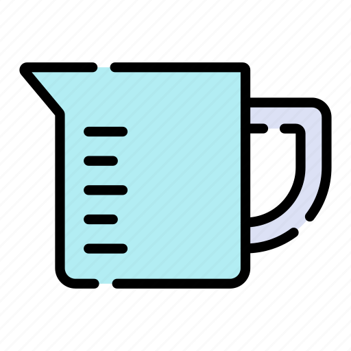 Measuring, cup, jug, ingredients, utensil, scale icon - Download on Iconfinder