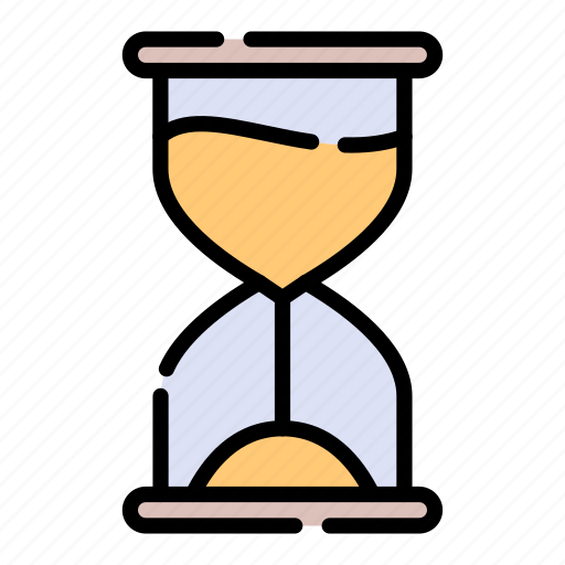 Sandglass, hourglass, instrument, running, time, sand, glass icon - Download on Iconfinder