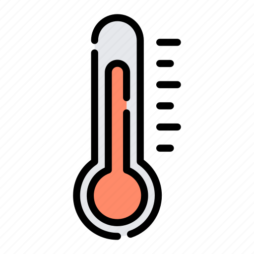 Thermometer, instrument, indicator, tube, mercury, measuring icon - Download on Iconfinder