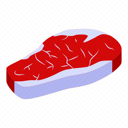Cartoon, computer, fitness, food, isometric, leaf, meat icon - Download on Iconfinder