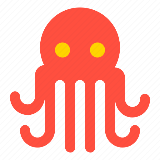 Animal, food, meat, octopus, sea icon - Download on Iconfinder