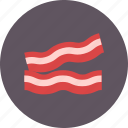bacon, cooking, flour, food, grill, meat