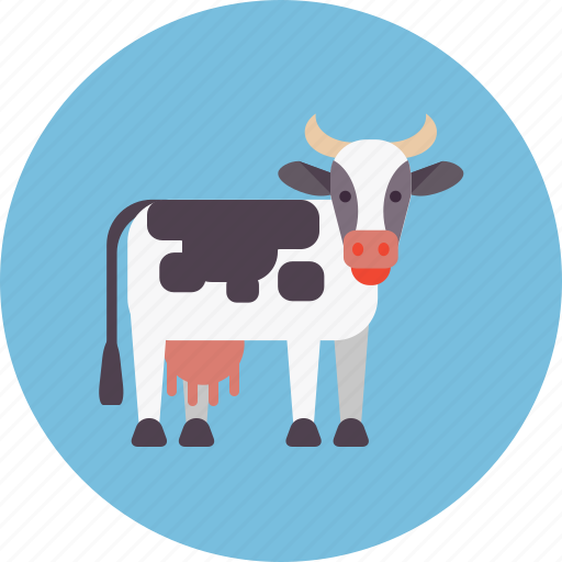 Animal, cow, farm, meat, milk, pet icon - Download on Iconfinder