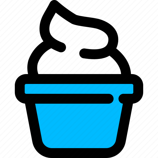 Bucket, cup, dairy, dessert, frozen, ice cream, tub icon - Download on  Iconfinder