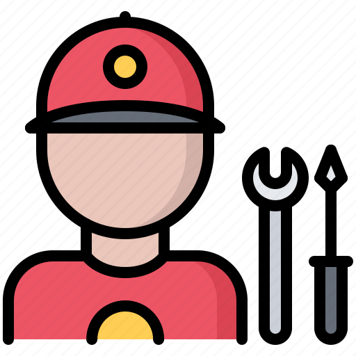 Car, man, mechanic, screwdriver, service, transport, wrench icon - Download on Iconfinder