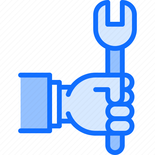 Car, hand, mechanic, service, transport, wrench icon - Download on Iconfinder