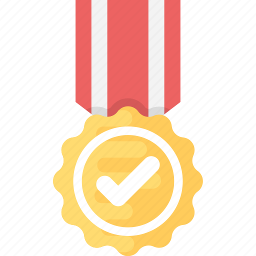 Appreciation, approved medal, certified medal, competitive award icon - Download on Iconfinder
