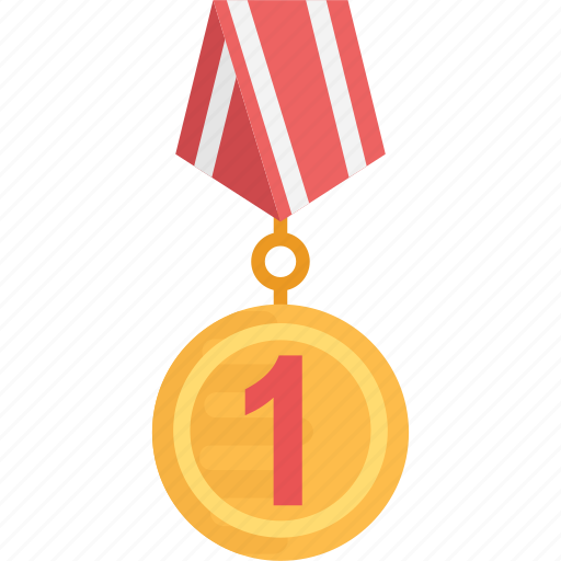Award, medal, position medal, reward, second icon - Download on Iconfinder