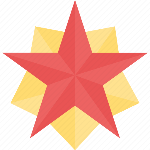 Glorious badge, glossy shield, pentagonal star, security badge, star shield icon - Download on Iconfinder