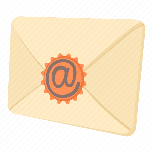 Cartoon, closed, envelope, letter, mail, mark, message icon - Download on Iconfinder