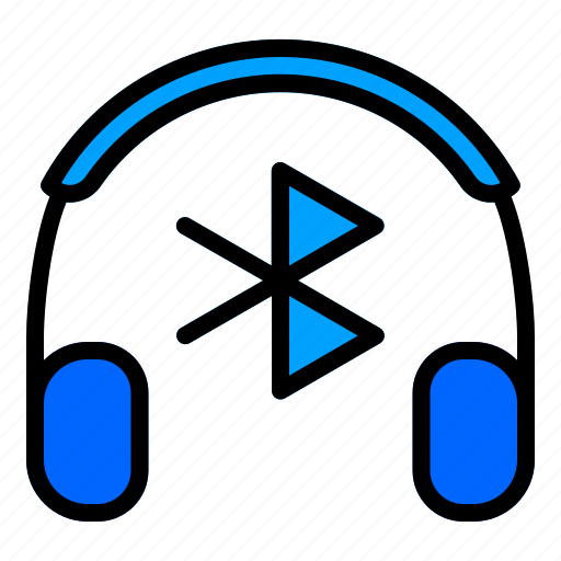 Bluetooth, headphone, media, player, wireless, connection icon - Download on Iconfinder