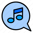 1, message, music, media, player, node, sound