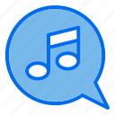 message, music, media, player, node, sound