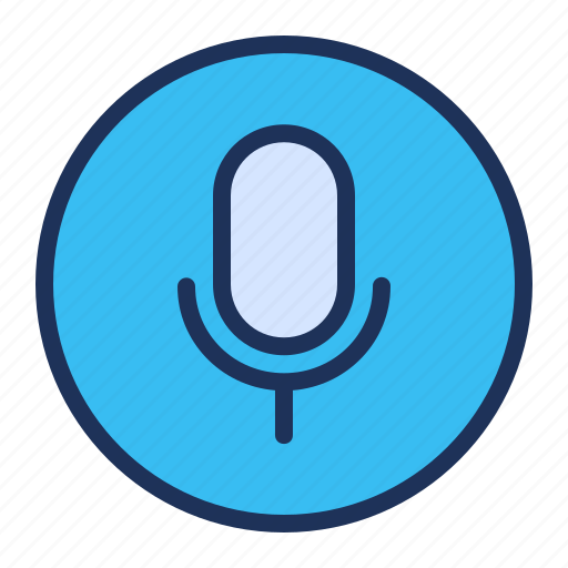 Media player, mic, microphone, speak icon - Download on Iconfinder