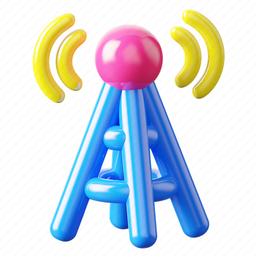 Antenna, illustration, communication, satellite, signal, technology, wireless 3D illustration - Download on Iconfinder