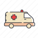 ambulance, clinic, health, transport, truck, vehicle