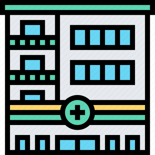 Hospital, healthcare, center, office, building icon - Download on Iconfinder