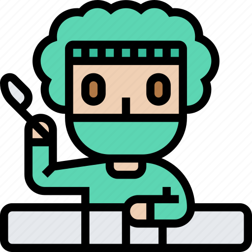 Surgeon, surgical, physician, operation, professional icon - Download on Iconfinder