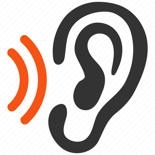 Audio, ear, hear, listen, signal, sound, volume icon - Download on Iconfinder