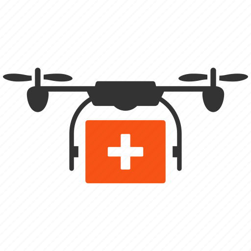 Aircraft, ambulance, drone, emergency, medical, quadcopter, shipment icon - Download on Iconfinder