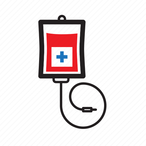 Medical, blood, fluid, infusion, transfusion icon - Download on Iconfinder