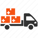 delivery, logistics, medical, medication, transport, transportation, truck