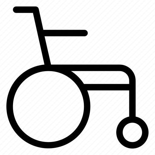 Chair, disabled, handicapped, medical, wheel icon - Download on Iconfinder