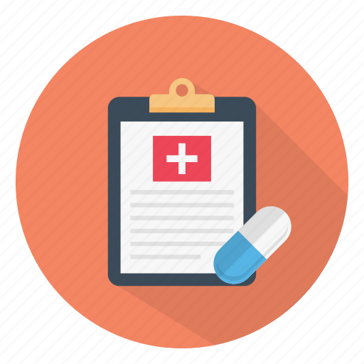 Clipboard, document, medical, pharmacy, report icon - Download on Iconfinder
