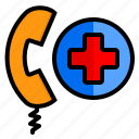 call, healthcare, hospital, medical, phone