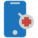 application, diagnostic, doctor, handphone, health, medical, online