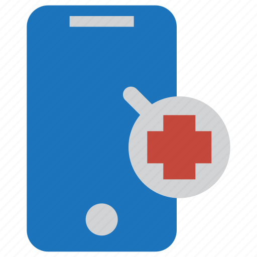 Application, diagnostic, doctor, handphone, health, medical, online icon - Download on Iconfinder