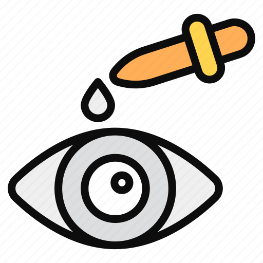 Drops, eye, eye care, eye dropper, eye drops, ophthalmic, optical medicine icon - Download on Iconfinder