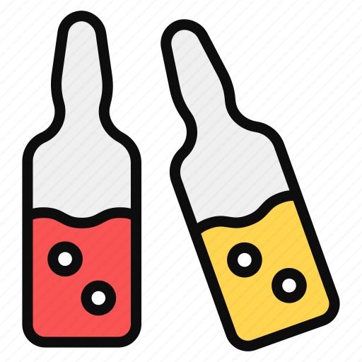 Ampoule, injection, medical, medical ampoule, serum, vaccine, vial icon - Download on Iconfinder
