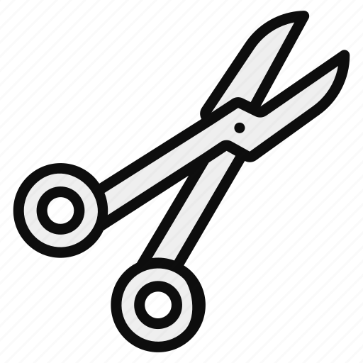 Cutter, medical, pincer, scissors, shears, stationery, tailor scissors icon - Download on Iconfinder