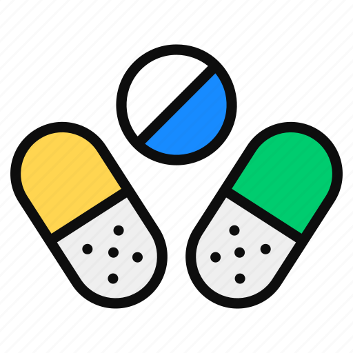 Capsules, drugs, medical pills, medication, pharmacy, pills icon - Download on Iconfinder