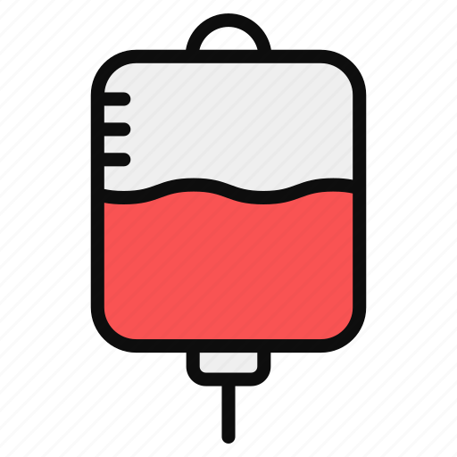 Blood bag, blood transfusion, drip, infusion drip, intravenous drip, iv drip, v icon - Download on Iconfinder